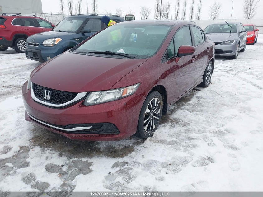 2HGFB2F55FH041149 2015 HONDA CIVIC photo no. 2