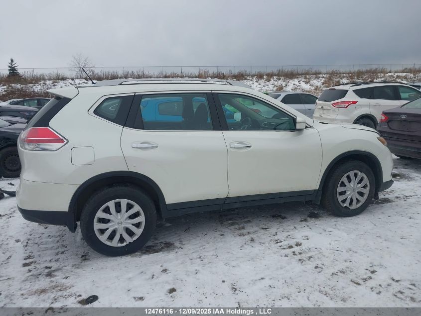 2015 Nissan Rogue S/Sl/Sv VIN: 5N1AT2MV7FC844066 Lot: 12476116