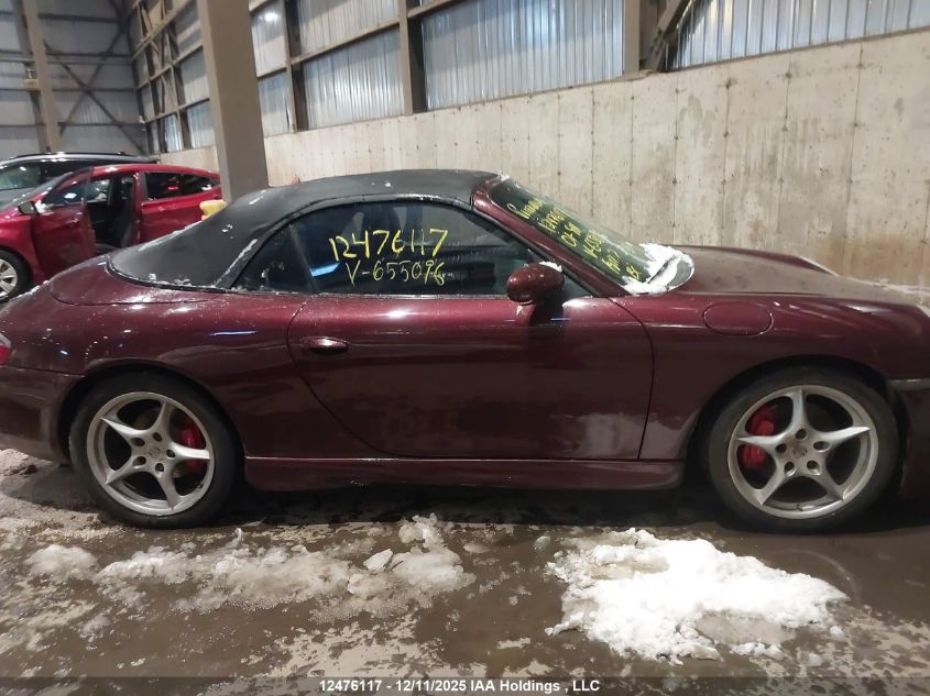 2001 Porsche 911 Carrera 2 Cabriolet VIN: WP0CA29961S655096 Lot: 12476117