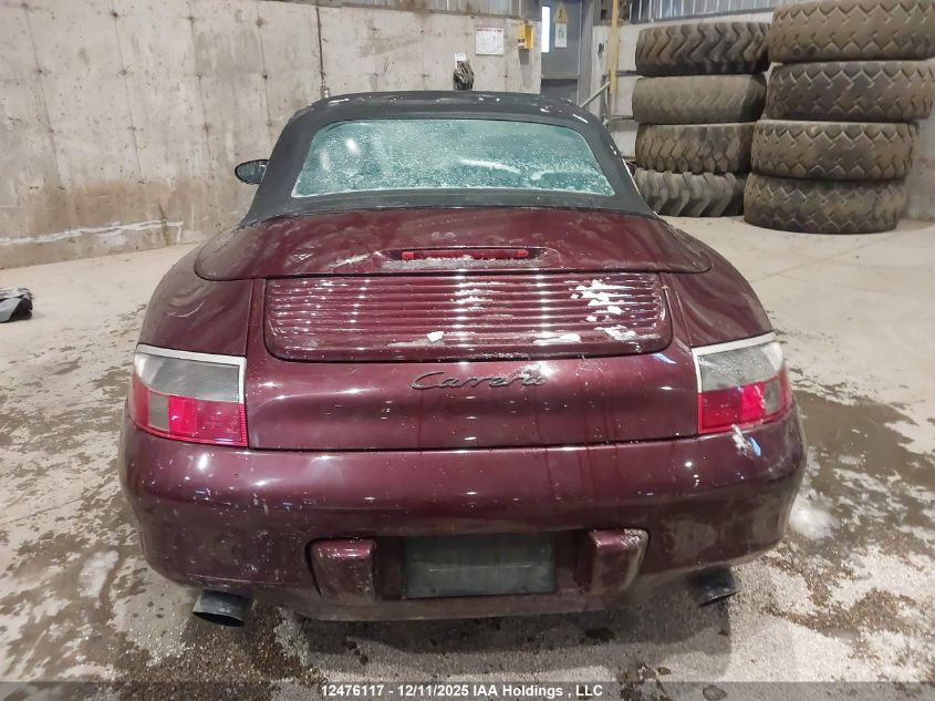 2001 Porsche 911 Carrera 2 Cabriolet VIN: WP0CA29961S655096 Lot: 12476117