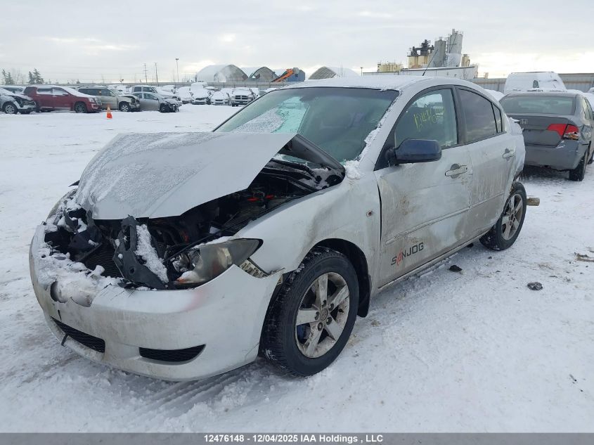2006 Mazda 3 I VIN: JM1BK12F961413547 Lot: 12476148