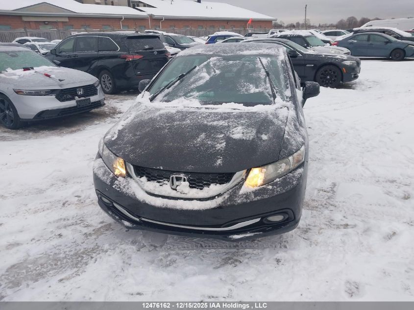 2013 Honda Civic Touring VIN: 2HGFB2F77DH042253 Lot: 12476162