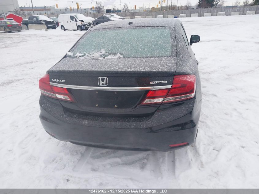 2013 Honda Civic Touring VIN: 2HGFB2F77DH042253 Lot: 12476162