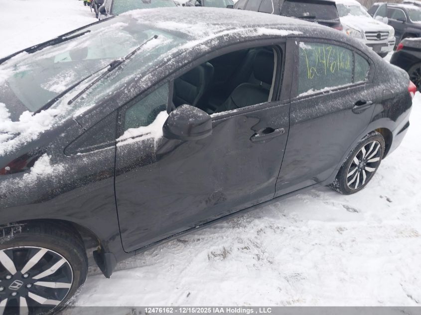 2013 Honda Civic Touring VIN: 2HGFB2F77DH042253 Lot: 12476162