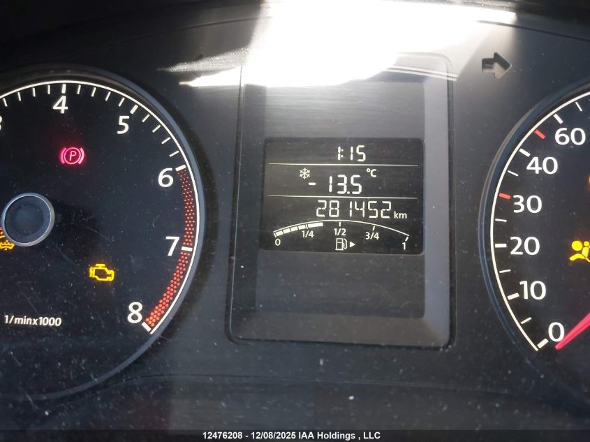 2013 Volkswagen Jetta VIN: 3VW1K7AJ7DM442143 Lot: 12476208