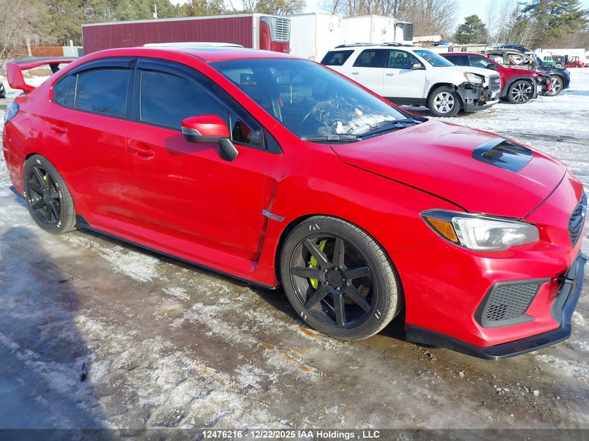 JF1VA2V6XK9801356 2019 Subaru Wrx Sti Sport-Tech W/Lip auction photo 1