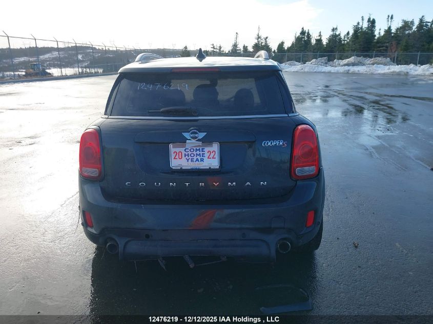 2018 Mini Cooper S Countryman All4 VIN: WMZYT5C32J3E60728 Lot: 12476219