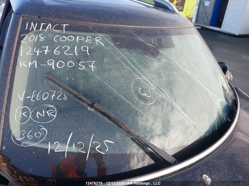 2018 Mini Cooper S Countryman All4 VIN: WMZYT5C32J3E60728 Lot: 12476219