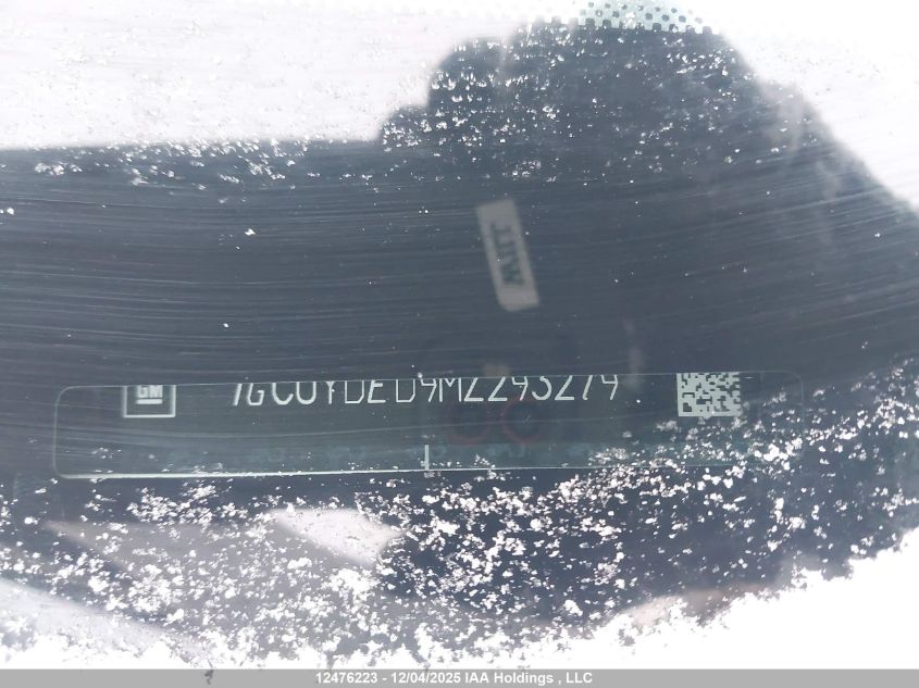 2021 Chevrolet Silverado K1500 Lt VIN: 1GCUYDED9MZ293279 Lot: 12476223