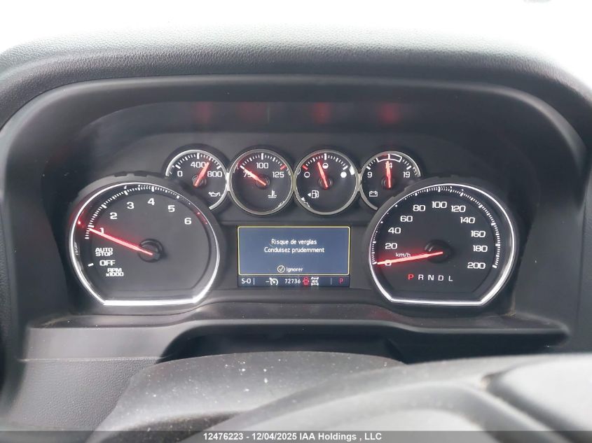 2021 Chevrolet Silverado K1500 Lt VIN: 1GCUYDED9MZ293279 Lot: 12476223