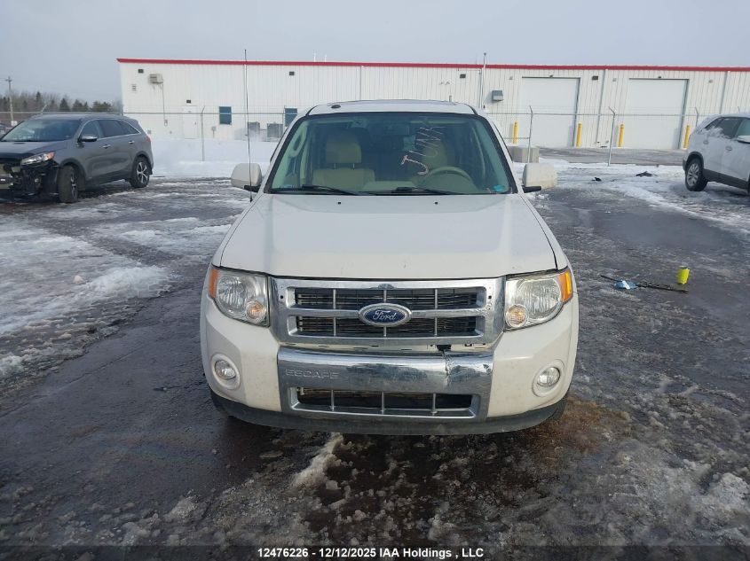 2011 Ford Escape Limited VIN: 1FMCU9EG8BKA10550 Lot: 12476226