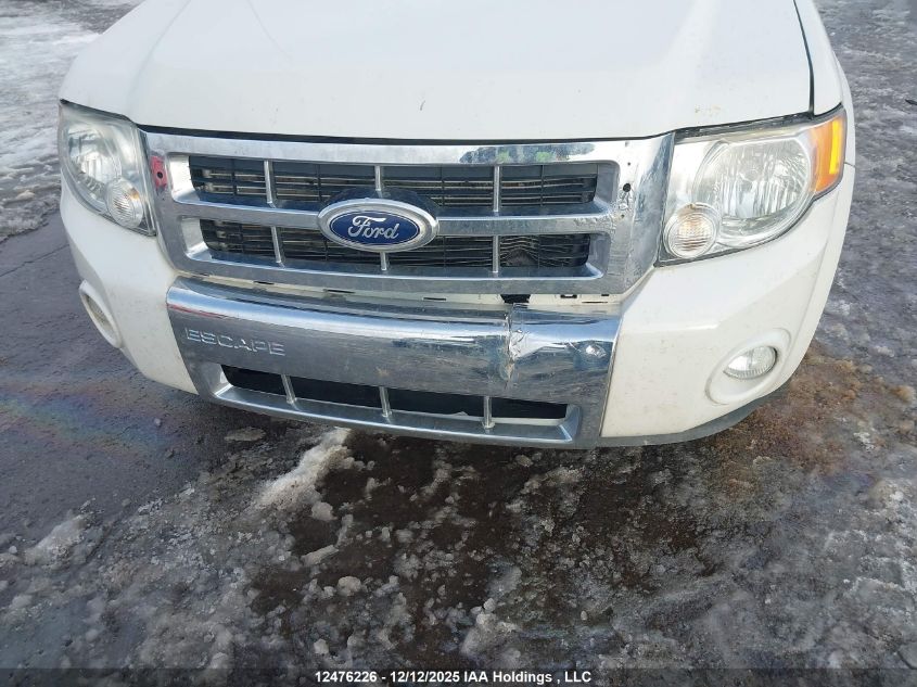 2011 Ford Escape Limited VIN: 1FMCU9EG8BKA10550 Lot: 12476226