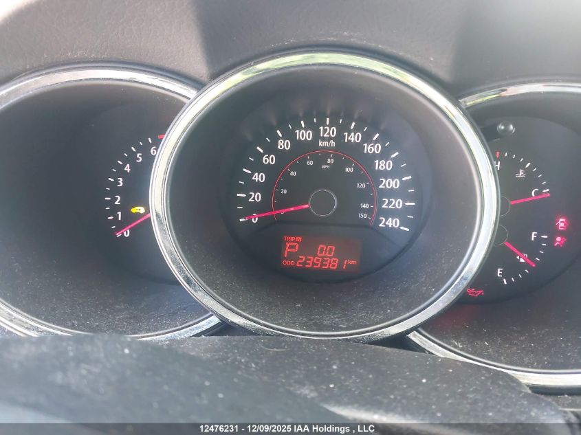 2011 Kia Sorento Lx VIN: 5XYKTCA12BG045060 Lot: 12476231