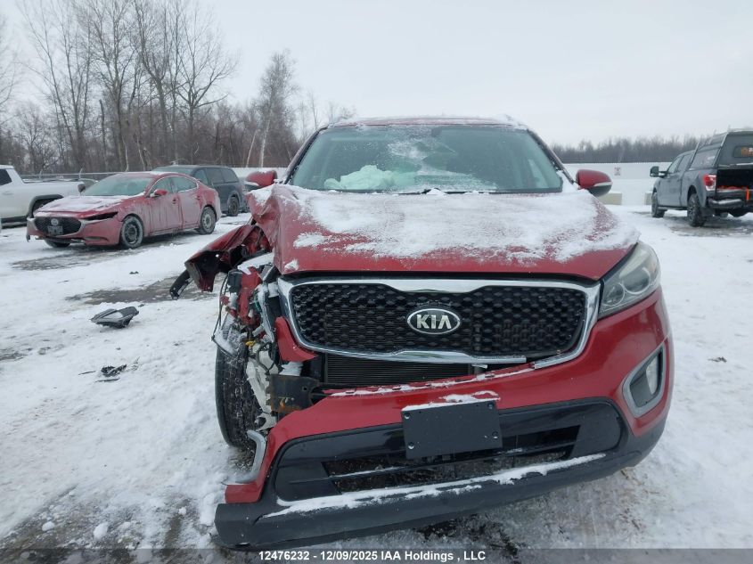 2016 Kia Sorento 2.0L Ex/2.0L Lx+ VIN: 5XYPGDA18GG088261 Lot: 12476232