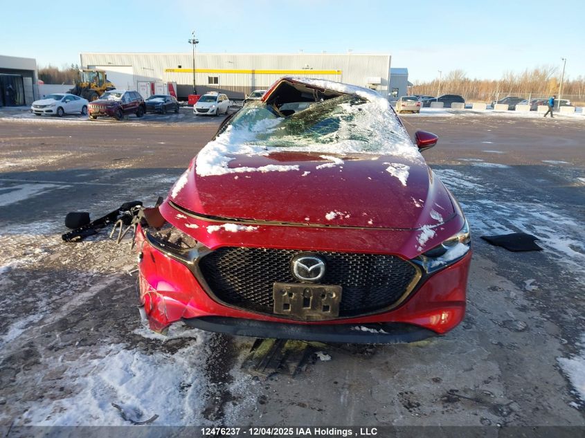 2019 Mazda 3 Preferred Plus VIN: JM1BPBLM8K1129664 Lot: 12476237