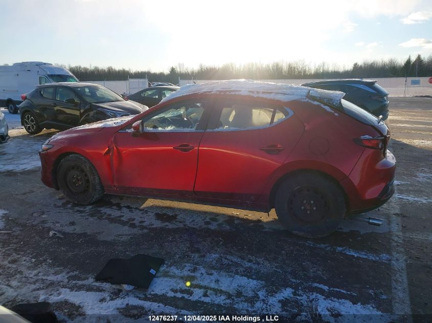 2019 Mazda 3 Preferred Plus VIN: JM1BPBLM8K1129664 Lot: 12476237