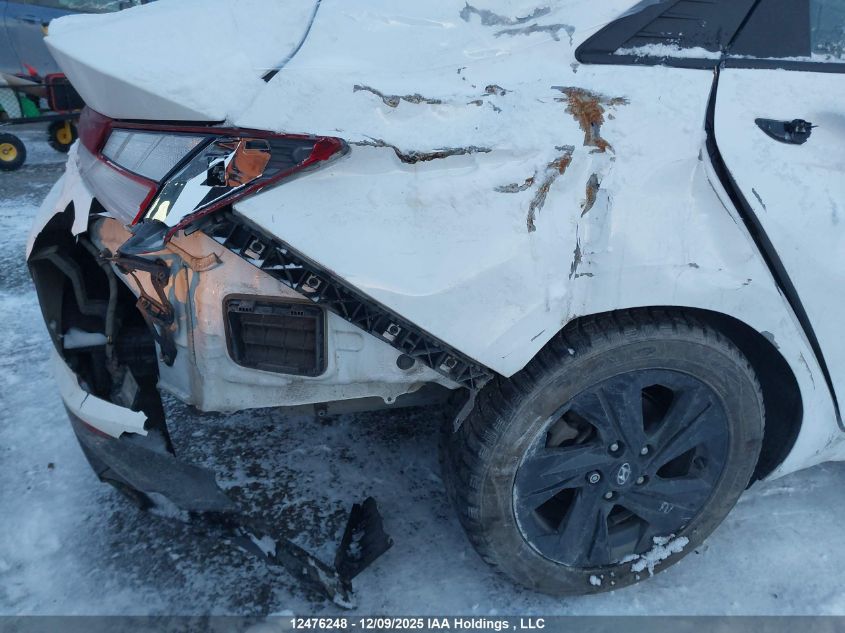 2022 Hyundai Elantra Preferred Ivt VIN: KMHLM4AG1NU347269 Lot: 12476248