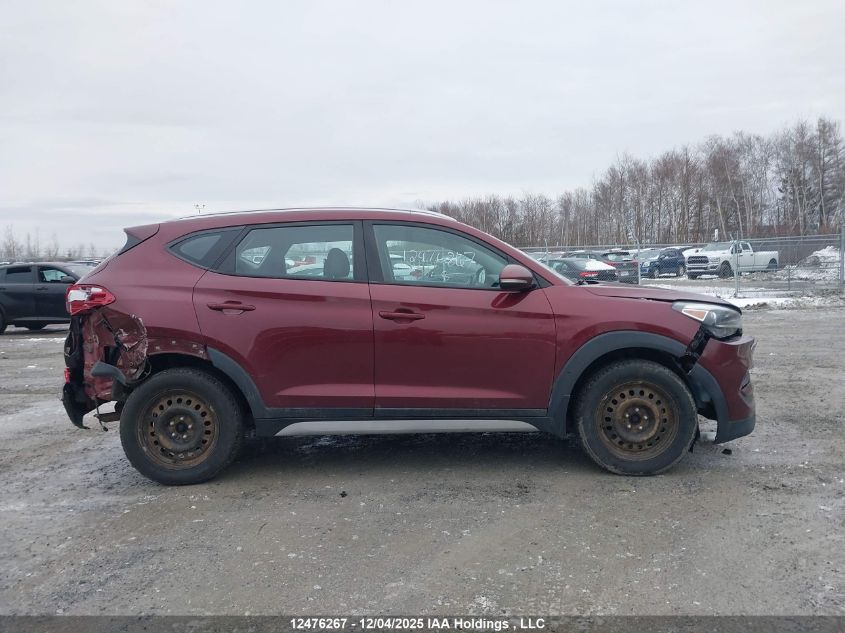 2018 Hyundai Tucson Premium 2.0L VIN: KM8J3CA43JU649876 Lot: 12476267