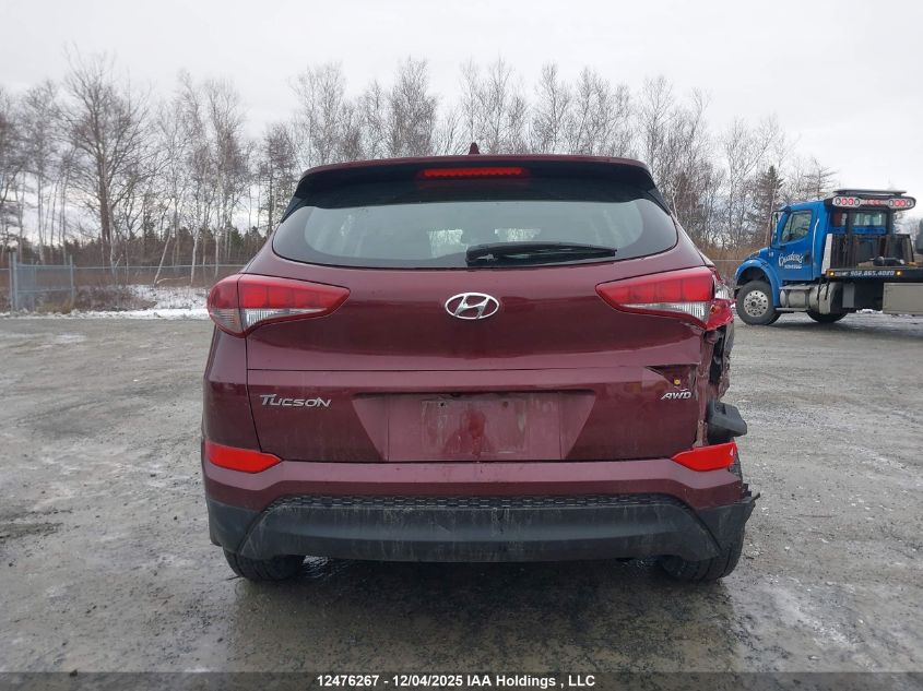 2018 Hyundai Tucson Premium 2.0L VIN: KM8J3CA43JU649876 Lot: 12476267
