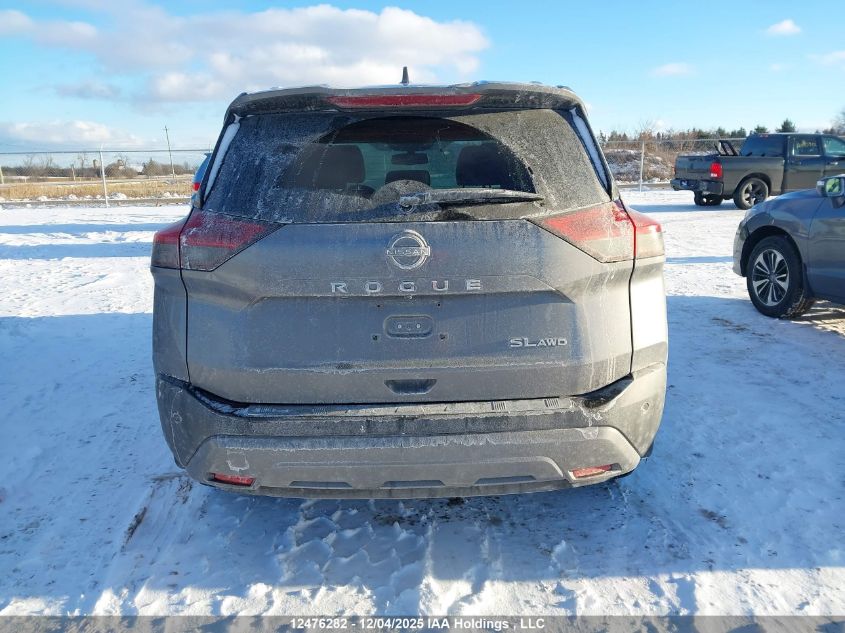 2023 Nissan Rogue Sl VIN: JN8BT3CB9PW202135 Lot: 12476282