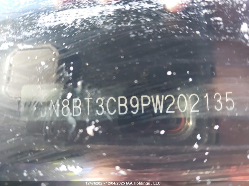 2023 Nissan Rogue Sl VIN: JN8BT3CB9PW202135 Lot: 12476282