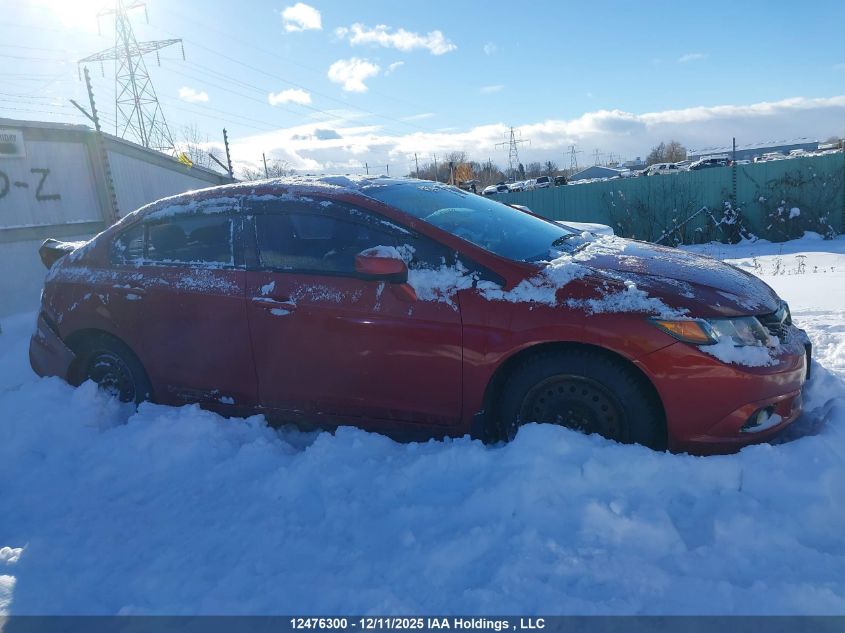 2012 Honda Civic VIN: 2HGFB6E53CH201193 Lot: 12476300