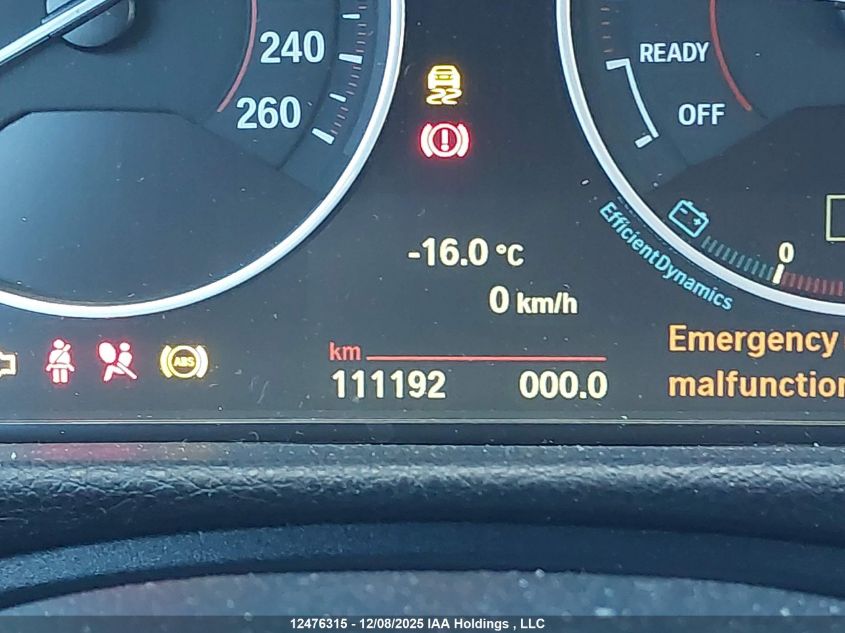 2018 BMW 330I xDrive VIN: WBA8D9C52JEM31458 Lot: 12476315