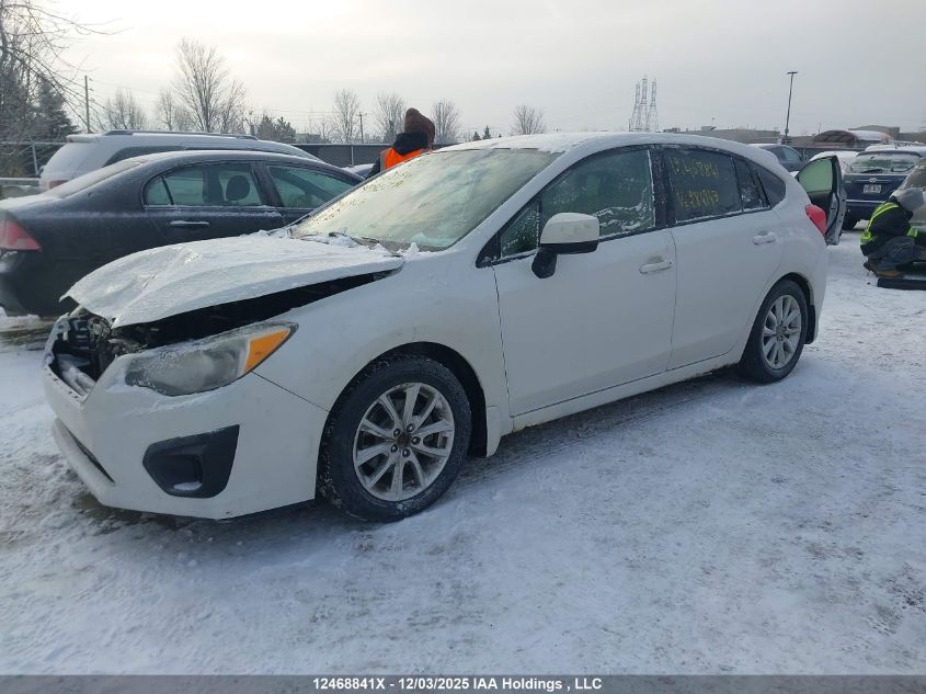 2014 Subaru Impreza 2.0I Touring Package VIN: JF1GPAC64EH284943 Lot: 12468841X