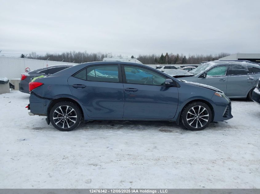 2017 Toyota Corolla Se VIN: 2T1BURHE4HC778921 Lot: 12476342