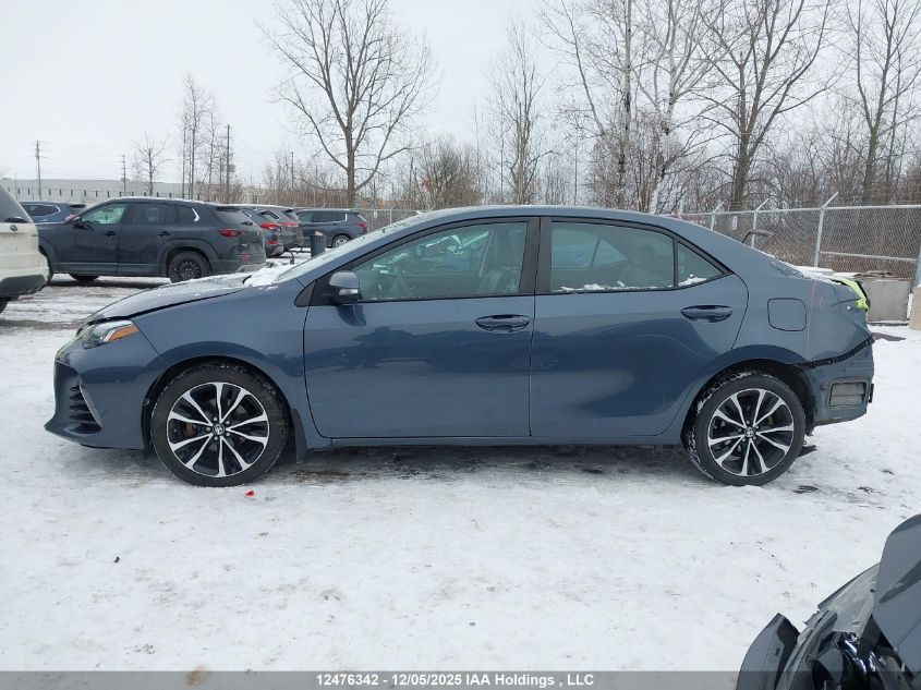 2017 Toyota Corolla Se VIN: 2T1BURHE4HC778921 Lot: 12476342