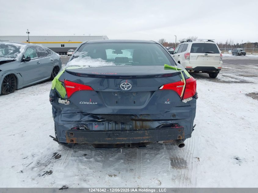 2017 Toyota Corolla Se VIN: 2T1BURHE4HC778921 Lot: 12476342