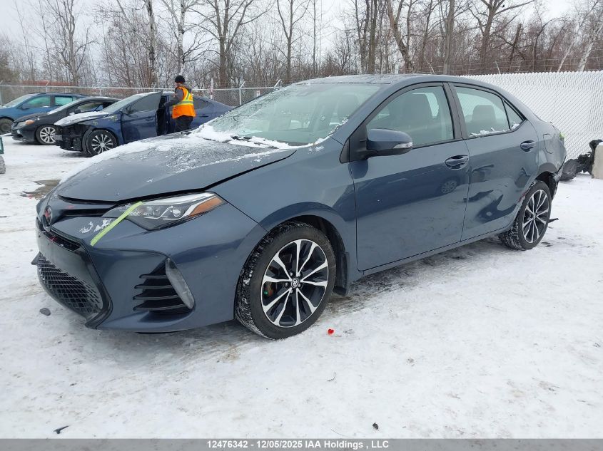 2017 Toyota Corolla Se VIN: 2T1BURHE4HC778921 Lot: 12476342