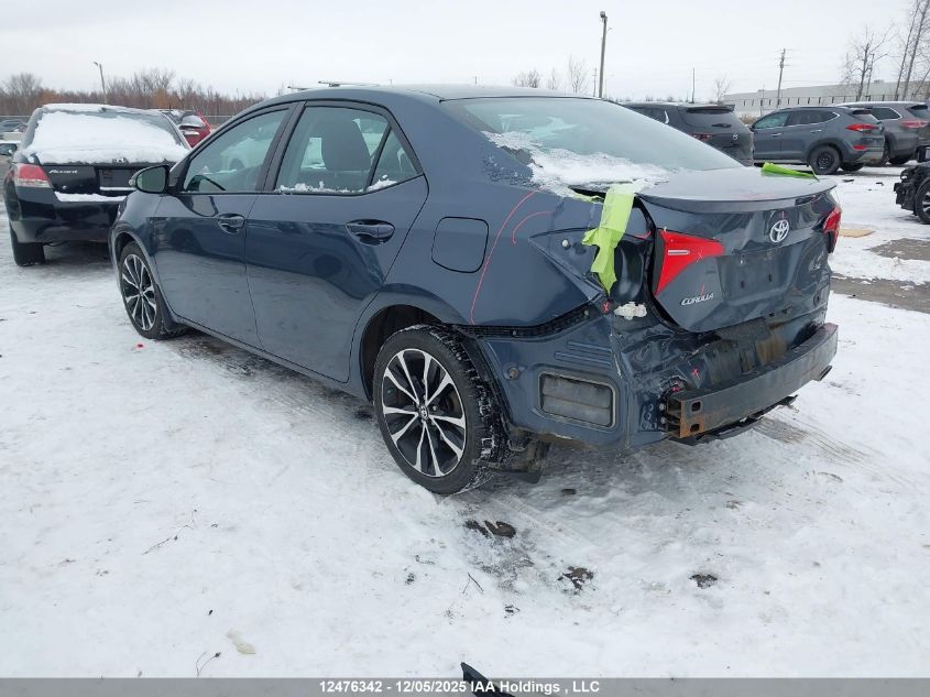 2017 Toyota Corolla Se VIN: 2T1BURHE4HC778921 Lot: 12476342