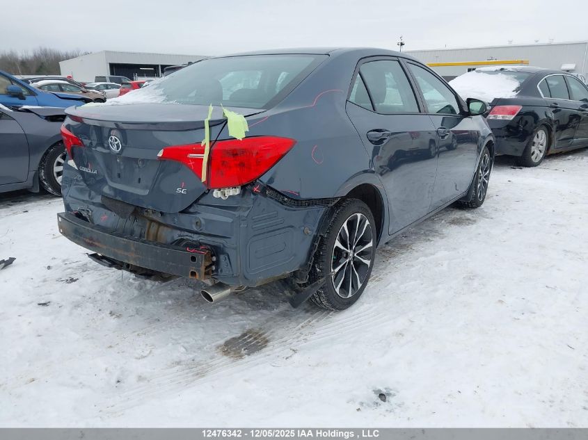 2017 Toyota Corolla Se VIN: 2T1BURHE4HC778921 Lot: 12476342