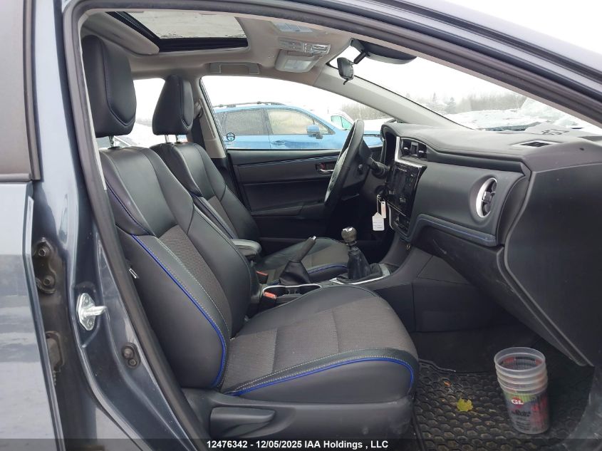 2017 Toyota Corolla Se VIN: 2T1BURHE4HC778921 Lot: 12476342