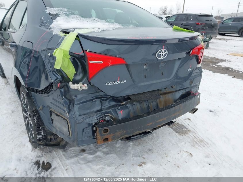 2017 Toyota Corolla Se VIN: 2T1BURHE4HC778921 Lot: 12476342