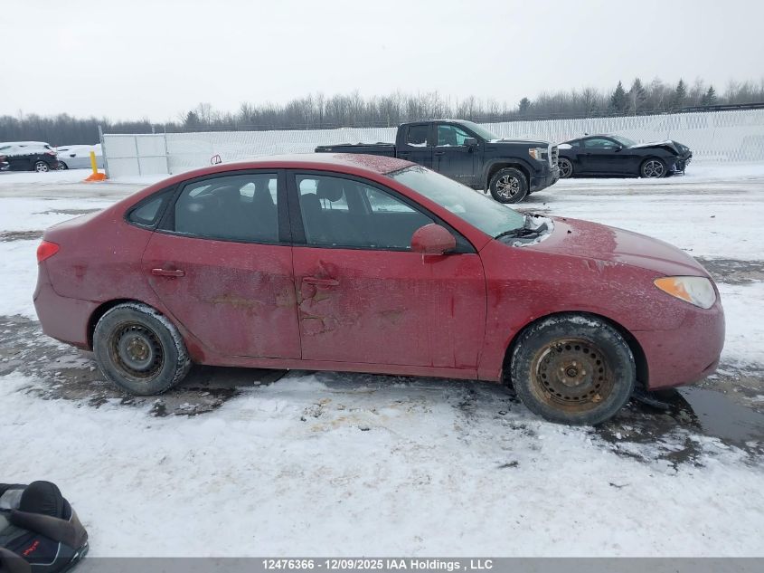 2010 Hyundai Elantra Gl VIN: KMHDU4BD1AU097972 Lot: 12476366