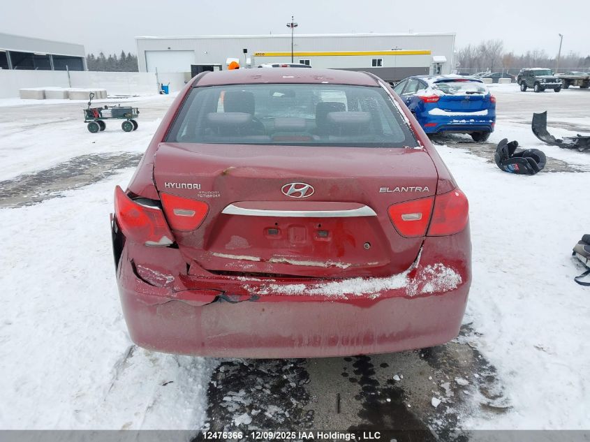2010 Hyundai Elantra Gl VIN: KMHDU4BD1AU097972 Lot: 12476366