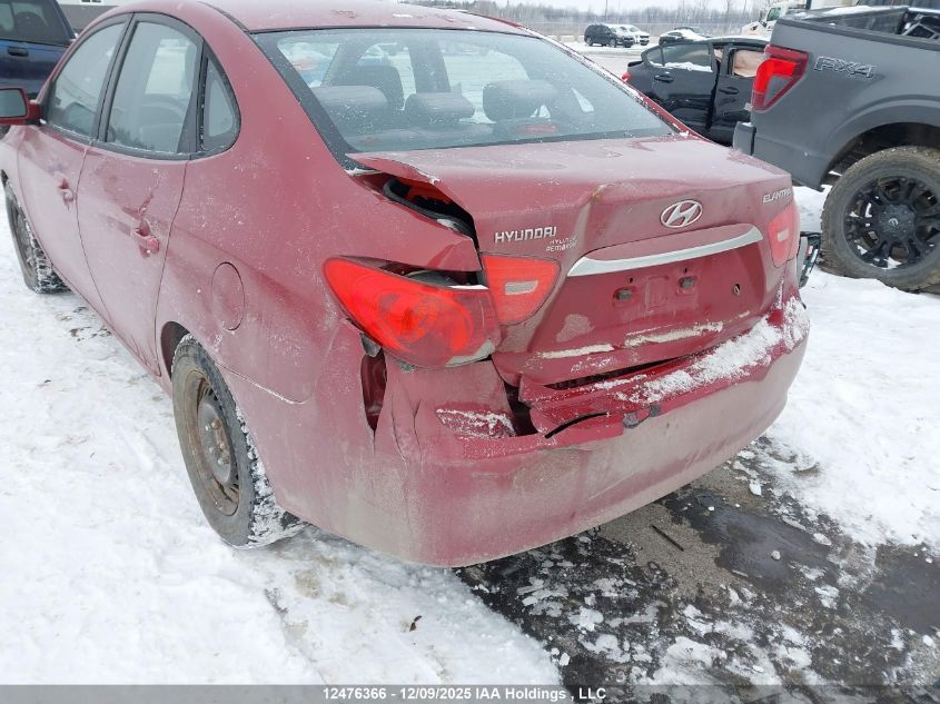 2010 Hyundai Elantra Gl VIN: KMHDU4BD1AU097972 Lot: 12476366