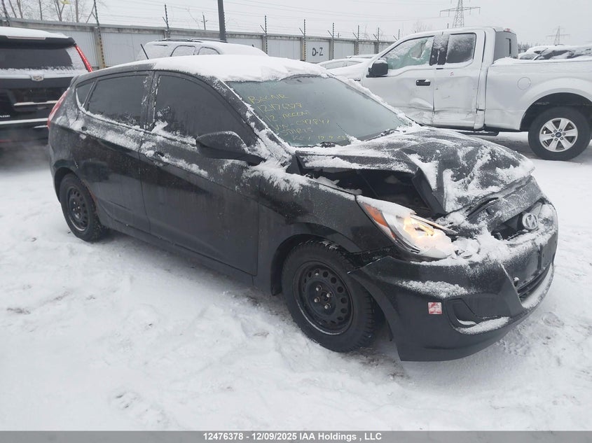 KMHCT5AEXCU047847 2012 Hyundai Accent auction photo 1