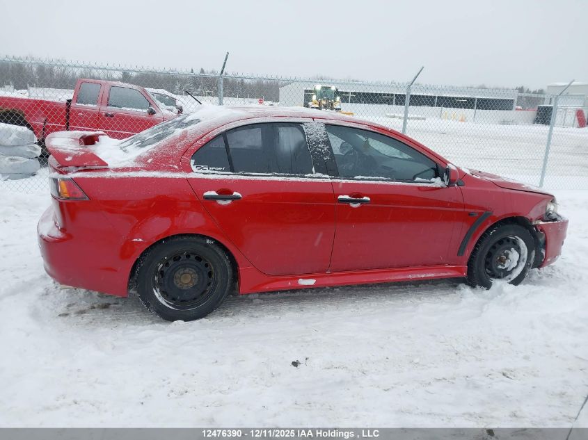 2010 Mitsubishi Lancer Se VIN: JA32U2FUXAU606059 Lot: 12476390