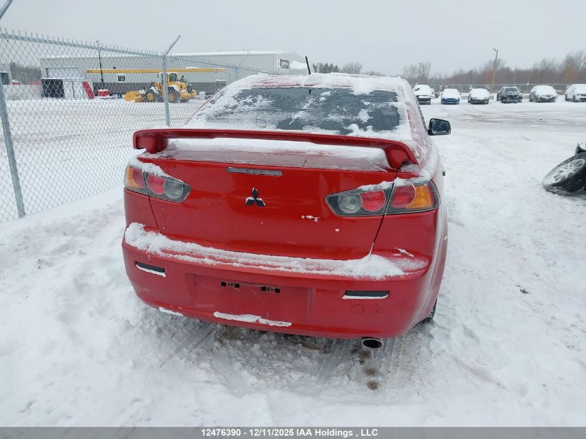 2010 Mitsubishi Lancer Se VIN: JA32U2FUXAU606059 Lot: 12476390