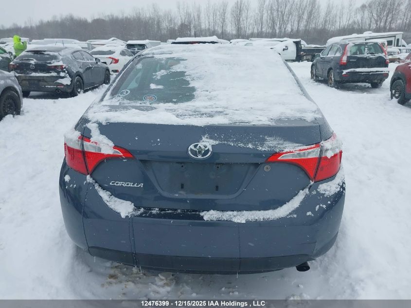 2014 Toyota Corolla Ce VIN: 2T1BURHE4EC165743 Lot: 12476399