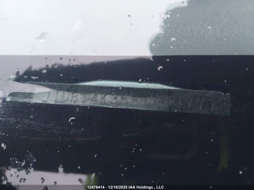 2011 Toyota Yaris VIN: JTDBT4K36B1413777 Lot: 12476414