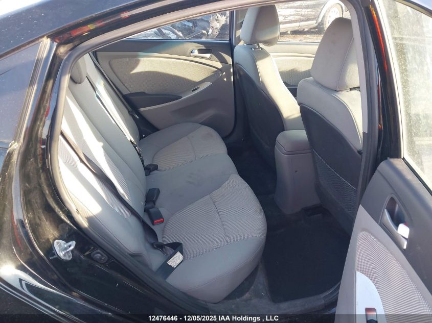 2013 Hyundai Accent Gl VIN: KMHCT4AE0DU303487 Lot: 12476446