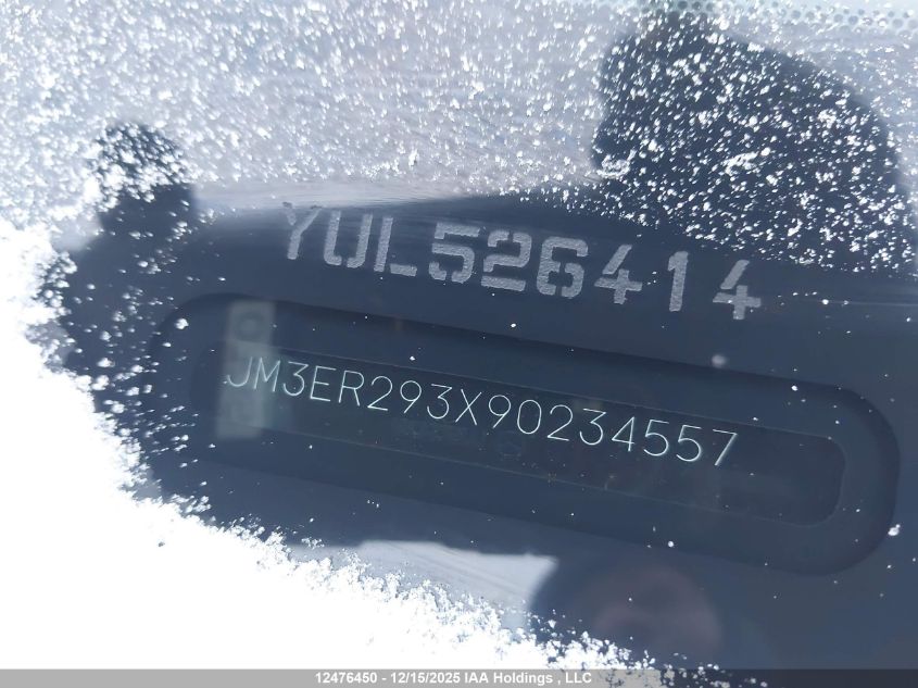 2009 Mazda Cx-7 VIN: JM3ER293X90234557 Lot: 12476450