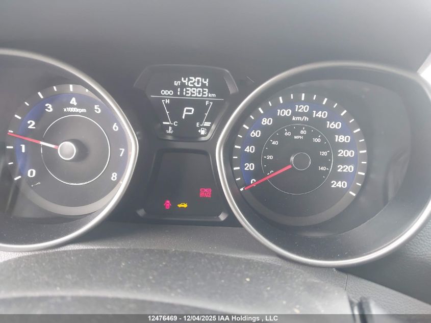 2011 Hyundai Elantra VIN: 5NPDH4AE7BH037676 Lot: 12476469