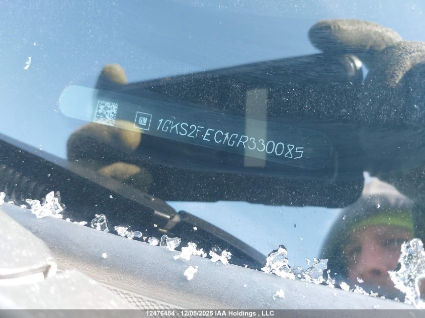 2016 GMC Yukon Xl Sle VIN: 1GKS2FEC1GR330085 Lot: 12476484