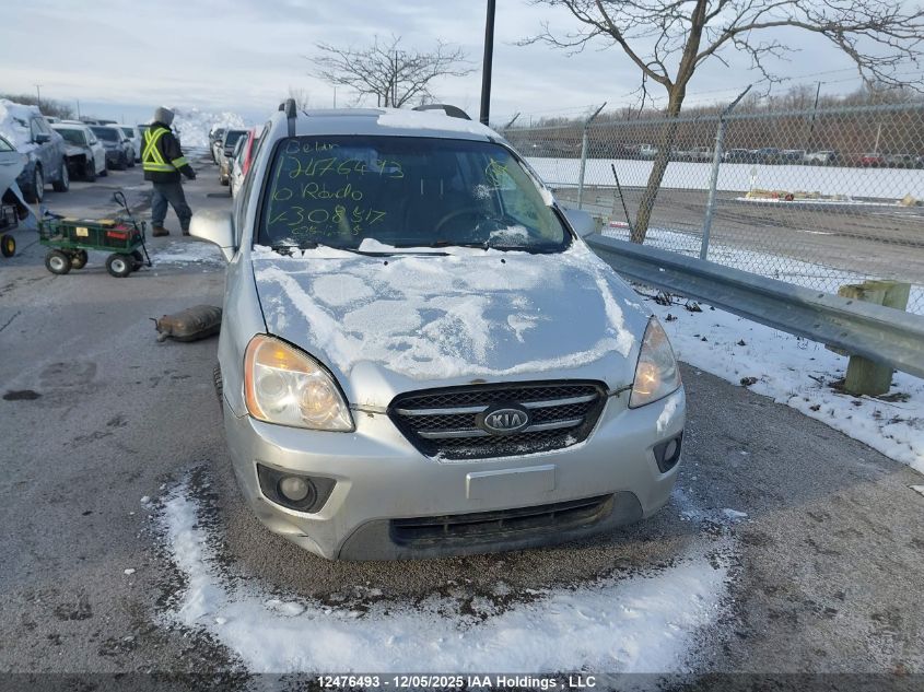 2010 Kia Rondo VIN: KNAHH8C68A7308517 Lot: 12476493