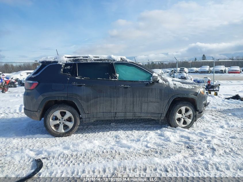 2018 Jeep Compass Latitude VIN: 3C4NJDBB1JT417379 Lot: 12476514